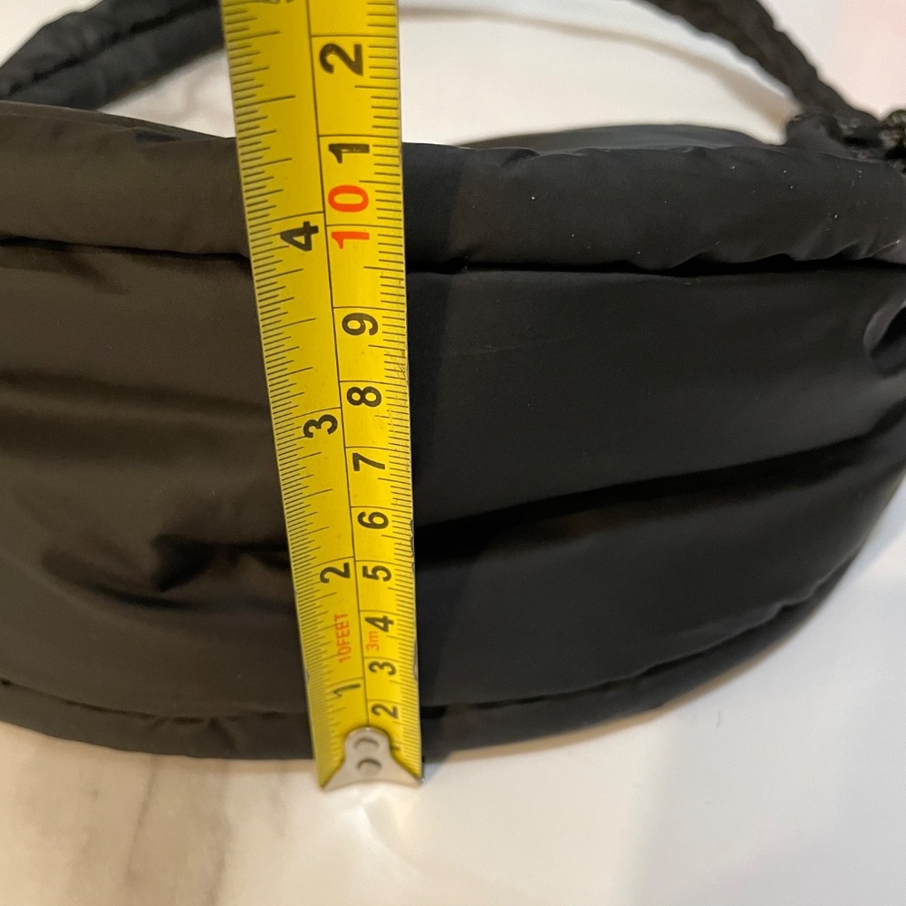 Mercer & Madison Black Crossbody with Pink Lining - Picture 7 of 9